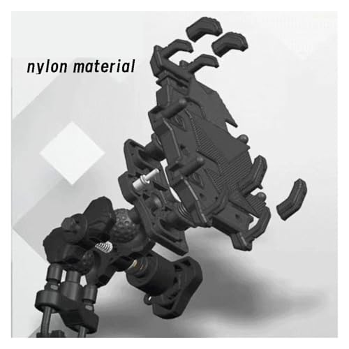 Support téléphone moto antichoc guidon évite vibrations Transalp