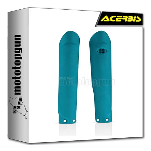 Protection de fourche moto plastique vert Acerbis pour KTM EXC 150 TPI 2020