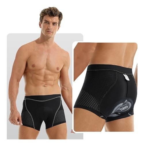 Shorts de ciclismo con cojín de gel 5D para MTB miniatura 2