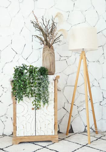 Party Joy 3Pcs Artificial Hanging Plants, Plants Potted Fake Ivy Vine Eucalyptus Vines Greenery Plants For Wall House Room Indoor Outdoor Decoration #TOP3