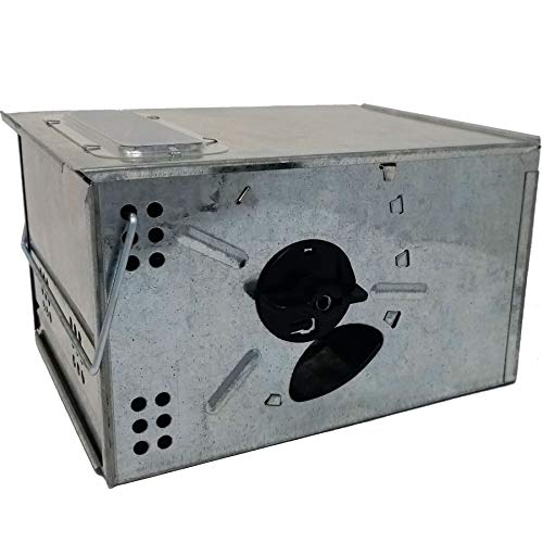 Janico 9201 Wind Up Multiple Catch Mouse Trap with Clear Cover (1)