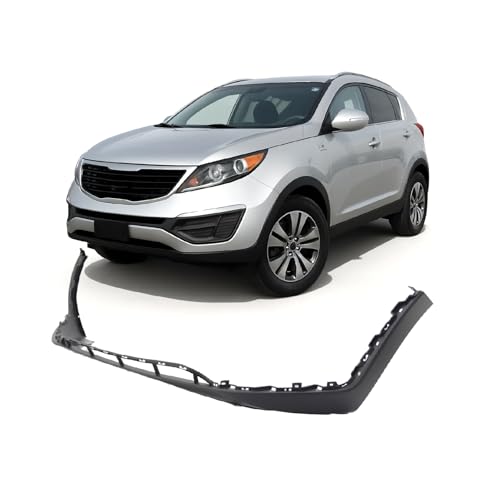 Image of FitParts Compatible with Kia Sportage 2013-2016 Front Lower Bumper Cover | Ready to Paint, OEM 865123W000, KI1015101
