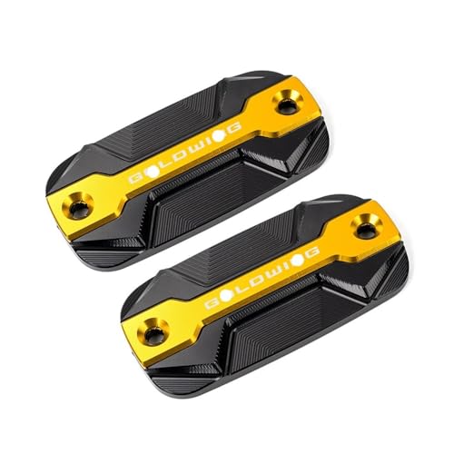 Bouchon Réservoir Liquide Frein Moto CNC Anti-Fuite pour Goldwing GL1800 GL1500 VTX 1300 1800
