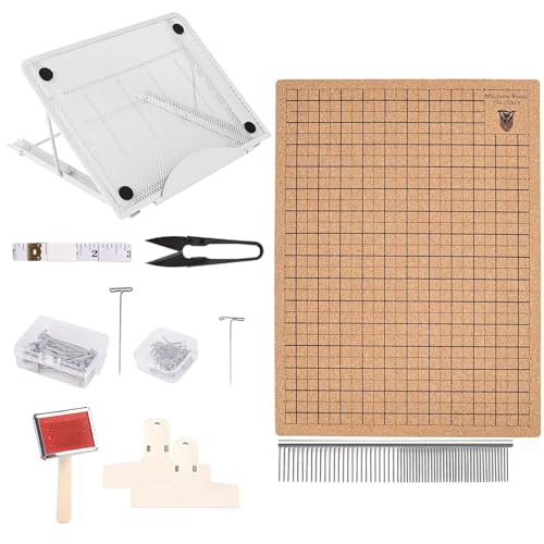 Planche à tisser 30,5x40,6 cm avec accessoires pour carrés granny