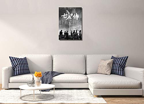 Image of Tallenge - Seven Samurai - Akira Kurosawa Japanese Movie Poster - Large Poster(Paper,20 x 30 inches, MultiColour)