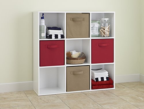 Closetmaid 421 Cubeicals Organizer, 9-Cube, White #TOP6