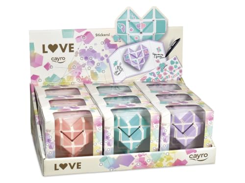 Présentoir de bureau Cayro Love personnalisable pour décoration unique