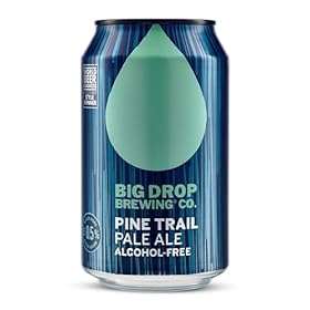 Big Drop Pine Trail Pale Ale - Naturally Brewed Alcohol Free Pale Ale with a Citrusy Bite - Vegetarian & Gluten Free (12 x 330ml Cans) – Big Drop