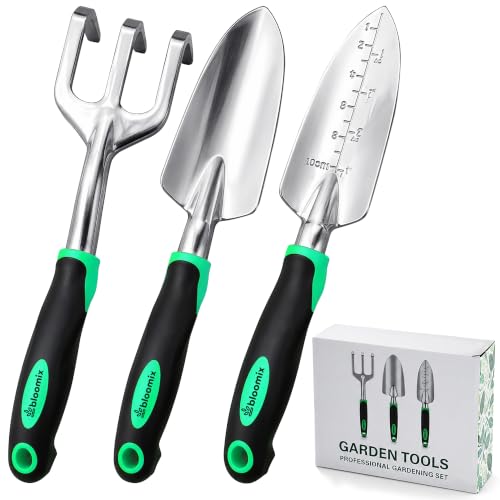 3-Piece Stainless Steel Garden Tool Set