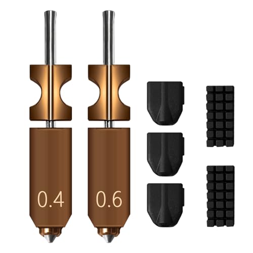 0.4MM 0.6MM �I���W�i�� �����A�h�x���`���[ 5X �m�Y���L�b�g Flashforge AD5X 3D�v�����^�[�p �z�b�g�G���h ���M�u���b�N�R���|�[�l���g �V���R���\�b�N�X3�ƃm�Y�����C�p�[2�AAD5X�p�[�c�t��