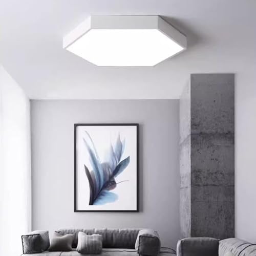 Plafonnier LED télécommandable à intensité variable de 3000K à 6000K pour chambre - 2