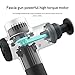 awesafe Massage Gun Portable Powerful Handheld Deep Tissue Percussion Muscle Massager with 4 Speeds and 5 Types of Massage Heads for Relieving Muscle Pain, Soreness, and Stiffness