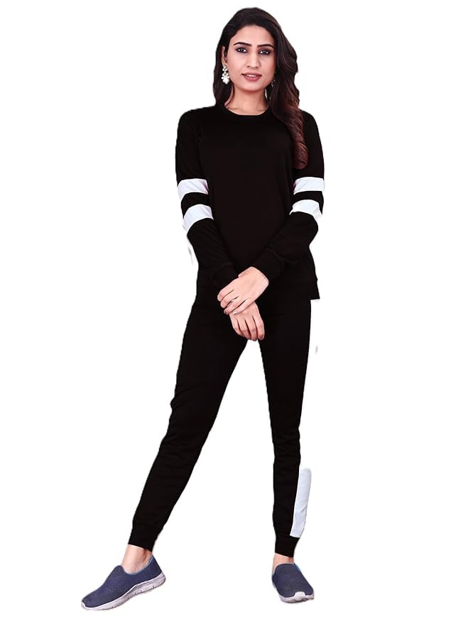 Co-ord Tracksuit Set for Women | Printed Track Suit Set for Women | Suitable for Yoga, Jogging & Gym | Workout Clothes-image-34