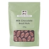 Milk Chocolate Brazil Nuts 250g by Manor Springs