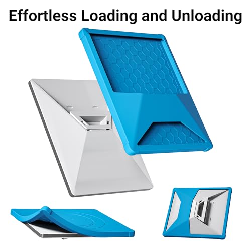 Image of DAIERTEK Starlink Mini Protective Cover, Blue Silicone Case | Waterproof, Anti-Scratch, Fits Roof, Car, RV, Truck, Trailer