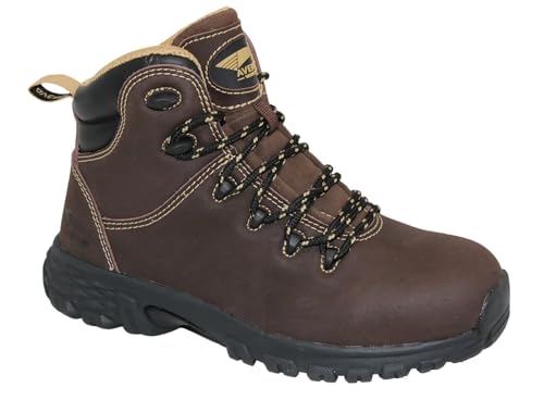 Nautilus/Avenger Women's, Flight Brown, Alloy Toe, SD, WP Hiker (7.5 M)
