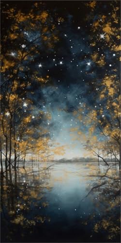 Diamond Painting Kit Complet Jdozfo 5D Mosaïque Autocollante et Canevas Cristal 60x120