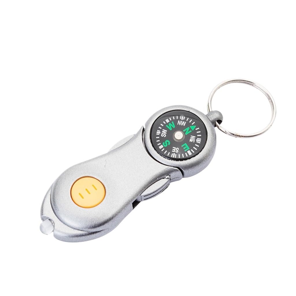 Llavero con brújula luz LED, Hebilla for Senderismo, Necesidades for Deportes al Aire Libre