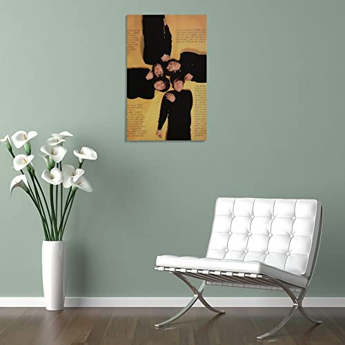 Poster classique The Beatles – Peinture murale décorative sur toile – Impression d’art moderne pour chambre à coucher… - Les Beatles, Paul McCartney, John Lennon, RIngo Starr, George Harrison Poster classique The Beatles - Peinture murale décorative sur toile - Impression d'art moderne pour chambre à coucher… – Image 6