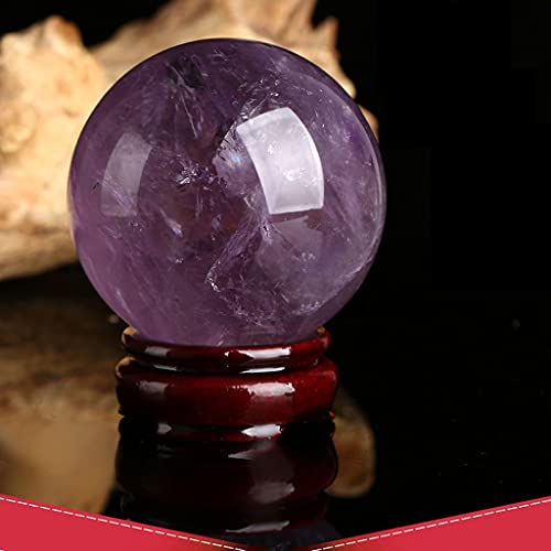 Sphère de cristal en améthyste naturelle pour décoration chic - 4