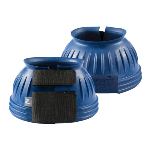 Image of HORZE No Turn Overreach Rubber Bell Boots for Horses