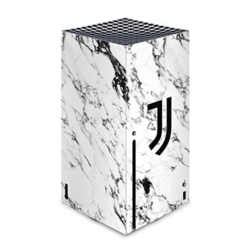 Xbox Series X Console Skin Juventus Football Club Marbre Blanc par Head Case Designs