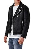 HINWEIS: Diese Bikerjacke fällt klein aus - gegebenenfalls eine Nummer größer bestellen - siehe Größentabelle.