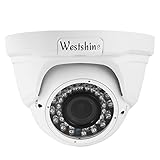 【Lente varifocal】 La lente varifocal de 2.8-12 mm le permite ajustar las vistas de gran angular o de primer plano de 36 a 95 ° de forma manual.