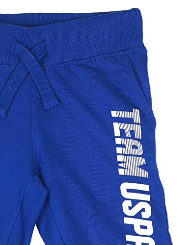 Image of U.S. Polo Assn. Regular Fit Boys Shorts - Mid Rise Waist, Brand Printed Bottom Wear for Kids