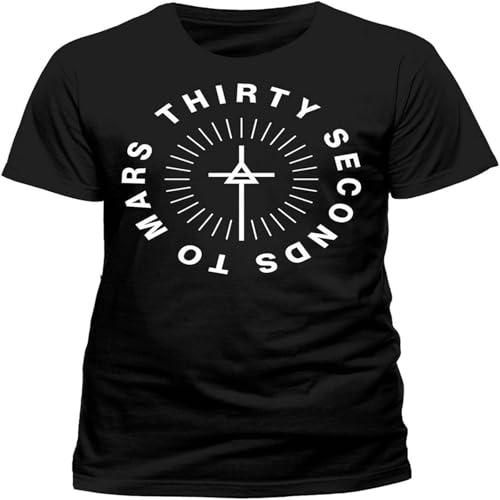 Photo de Thirty Seconds to Mars T Shirt Monolith Rock Band Tee 30M Black L
