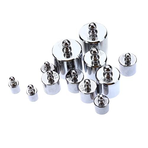 FUNOMOCYA Scale Calibration Weight Kit Precision Steel for Lab Commercial Educational Use