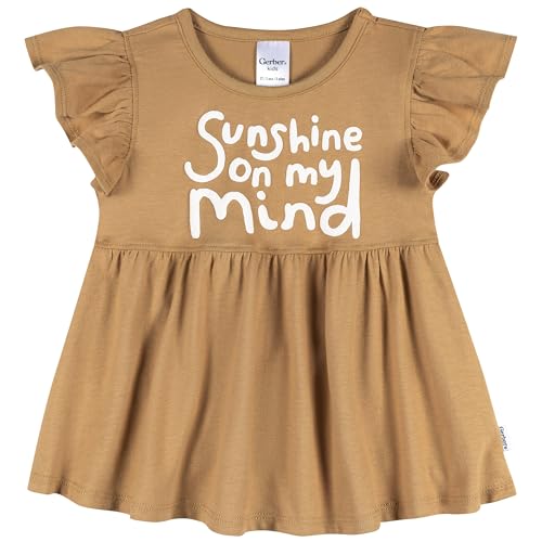 Image of Gerber Baby & Toddler Girls Shirt and Shorts Set