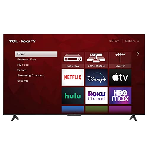 TCL Pantalla LED 4K 50' Roku TV Smart TV 4-Series...