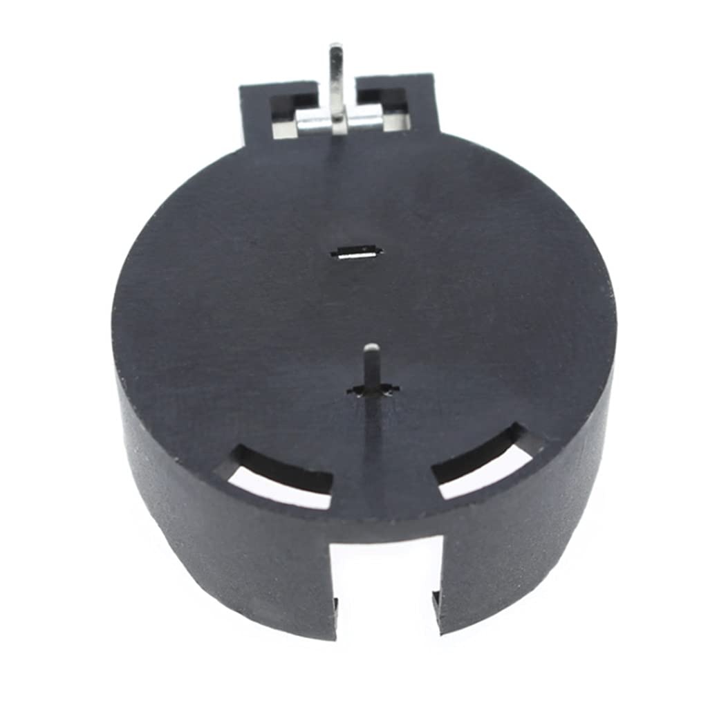 Lot De 10 Supports Pour Piles Bouton CR2477 - Porte-piles Noir En Bronze Phosphoreux