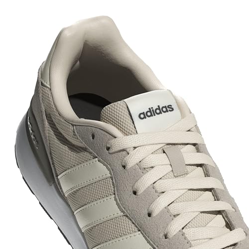 adidas Herren Run 60s 4.0 Shoes, Alumina/Off White/Wonder Alumina, 44 2/3 EU