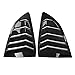 Xhfarce 2Pcs Carbon Fiber Rear Side Window Louvers Shutter Cover Air Vent Louvers Scoop Cover Blinds Compatible for Honda CRV 2022 2021 2019 2018 2017 Accessories