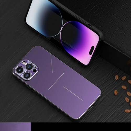Protection de lentille en métal et cadre alu pour iPhone 13 et 14 Pro Max luxueux