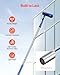 VEVOR Water Fed Pole Kit, 30FT Solar Panel Cleaning Pole with Extendable Handle, 180° Rotatable Brush Head & 65.6FT Hose, Household & Outdoor Window Cleaner Tool for Caravan Solar Panel Deck