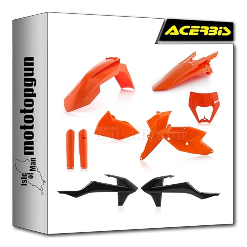 Kit cache carenage original Acerbis 0022371.553 remplace plastique cassé KTM EXC 300 TPI 2018