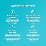 Vital Proteins Marine Collagen 221g – Fisch-Kollagen-Peptide – schöne Haut, Haare & Nägel – geschmacksneutrales Kollagenpulver – hydrolysiertes Meereskollagen Typ 1 & 3