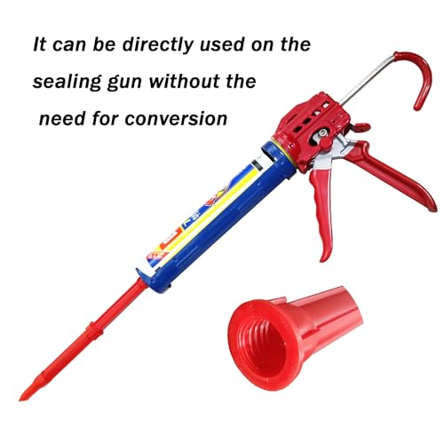 Buse d'extension de calfeutrage et kit de conversion pour pistolet à colle