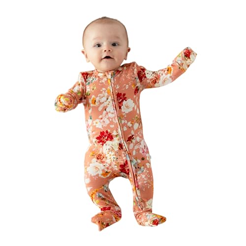 Image of Posh Peanut Convertible Baby Sleepers - Footless Baby Pajamas with 2 Way Zipper for Easy Diaper Changes