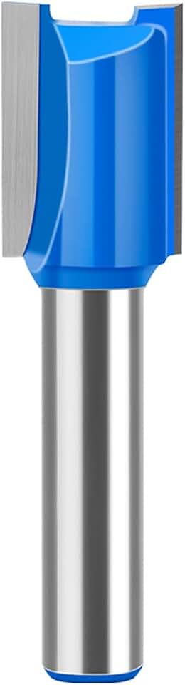 Fresa De Corte Reto Para Tupia, Haste De 8 Mm, Diâmetro De Corte De 14 Mm E Comprimento De Corte De 20 Mm. Fresa De Corte Reto Com Duas Arestas De Corte Para Ranhuras Em Madeira.