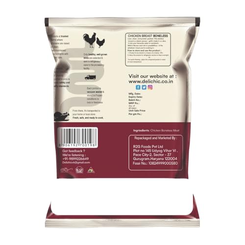 Image of Chicken Breast Boneless |Freshly Frozen|, 500gm