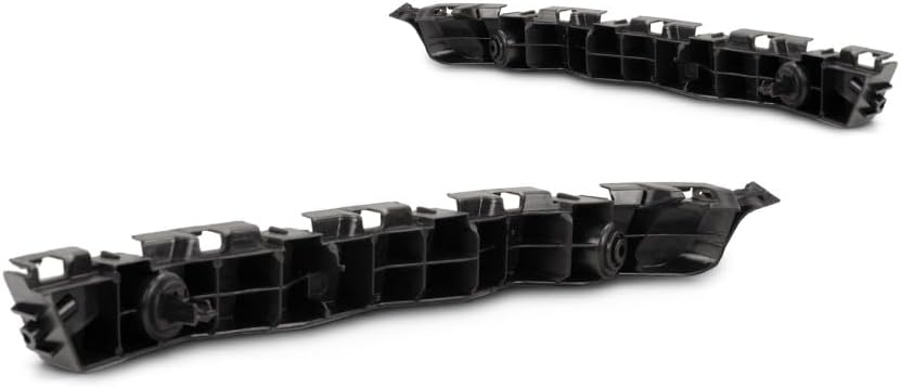 For Toyota Sienna 2014-2020 Bumper Cover Side Support Driver and Passenger Side | Pair | Front | Bumper To Fender | Plastic | Replacement For TO1042116, TO1043116 | 5211608010, 615343425320