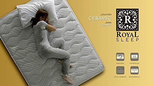 Variante de ROYALSLEEP Colchón Viscoelástico 90x190 23cm Firmeza Alta