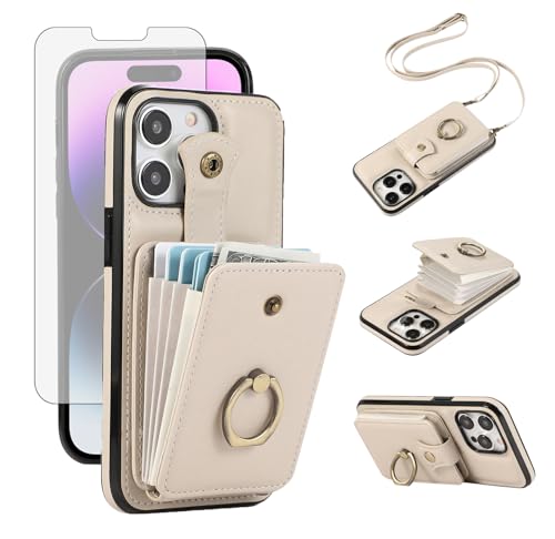 Étui de téléphone pour iPhone 12 Pro Max 6.7" portefeuille