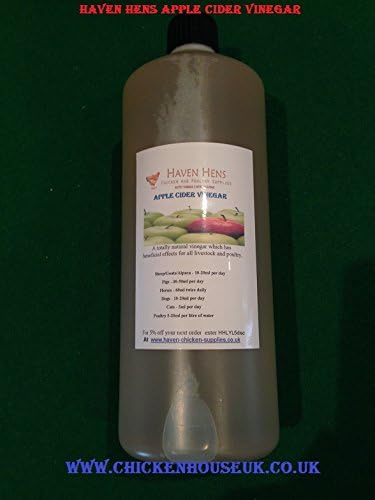 1.1L APPLE CIDER VINEGAR WITH MOTHER POULTRY LIVESTOCK CHICKENS & PETS LTR LITRE