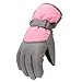 BOOMJIU Gants de ski imperméables et coupe-vent pour enfants de 3 à 18 ans - Pour le ski, la randonnée, le cyclisme et l'hiver