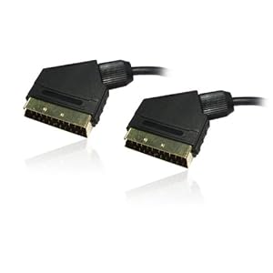 CDL Micro 15 m SCART naar SCART vergulde kabel draad met 21 pinnen aangesloten